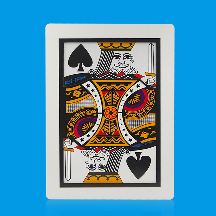 k变q 跟斗牌 中号 kq变幻扑克牌 颠倒牌 舞台魔术道具魔术玩具