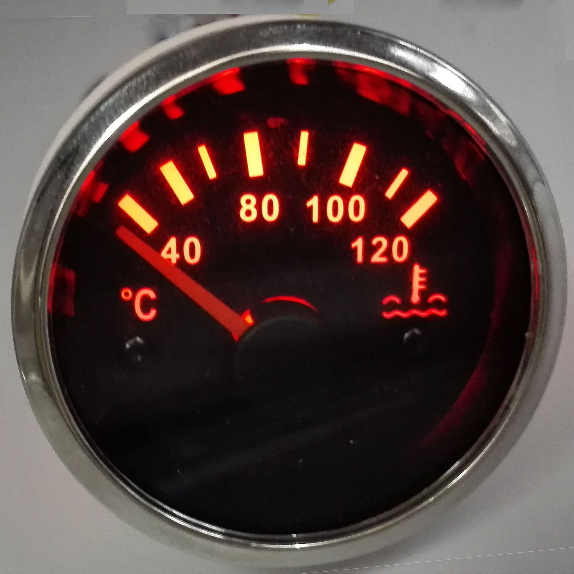 电磁式水温表jk14067汽车水温表进口材料汽车电子水温表