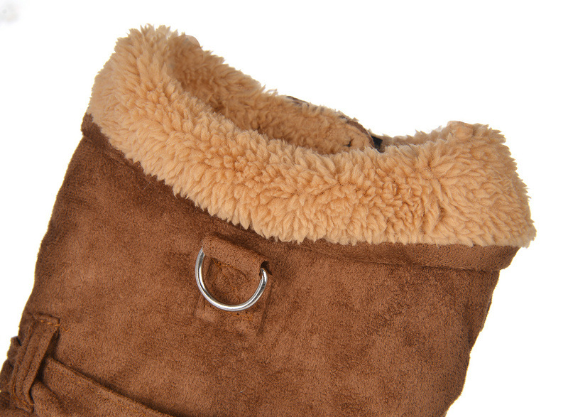 宠物服装 冬款 仿鹿皮夹克狗衣服 宠物衣服 大气保暖 狗服装批发