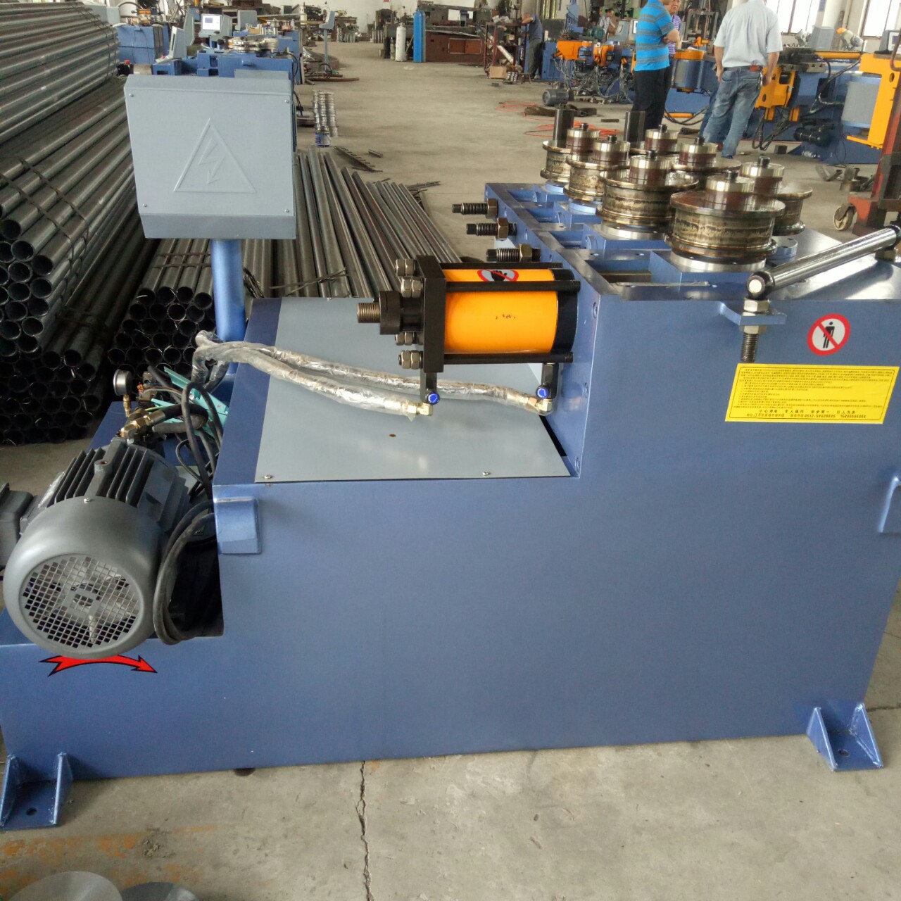 厂家供应自动弯弧机 jw60型大鹏管弯弧机