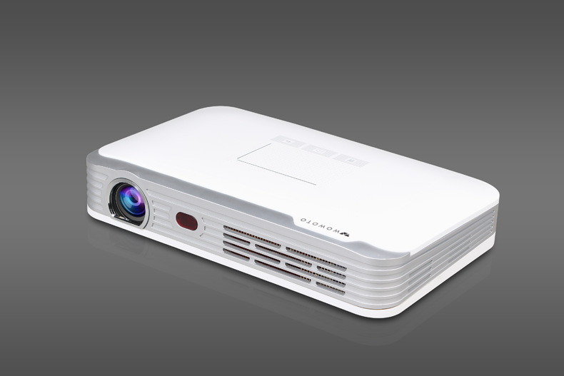 wowoto 投影机t8e微型智能高清投影仪办公教学家用wifi同屏投影仪