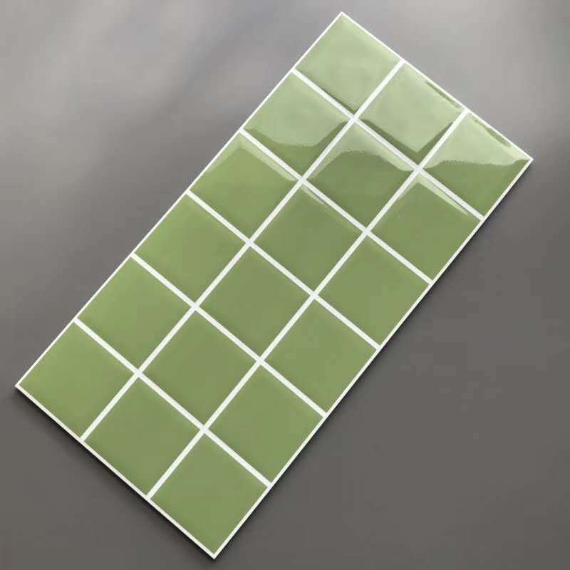 300*600mm高清内墙砖墨绿色 白色黑色粉色灰色咖啡厅墙砖厨房瓷砖