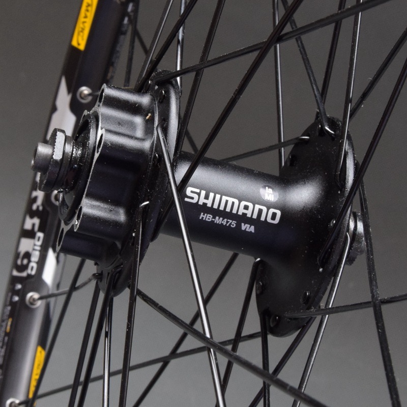 shimano喜玛诺 m475自行车轮组26寸山地车轮组27.5寸通用六钉轮组