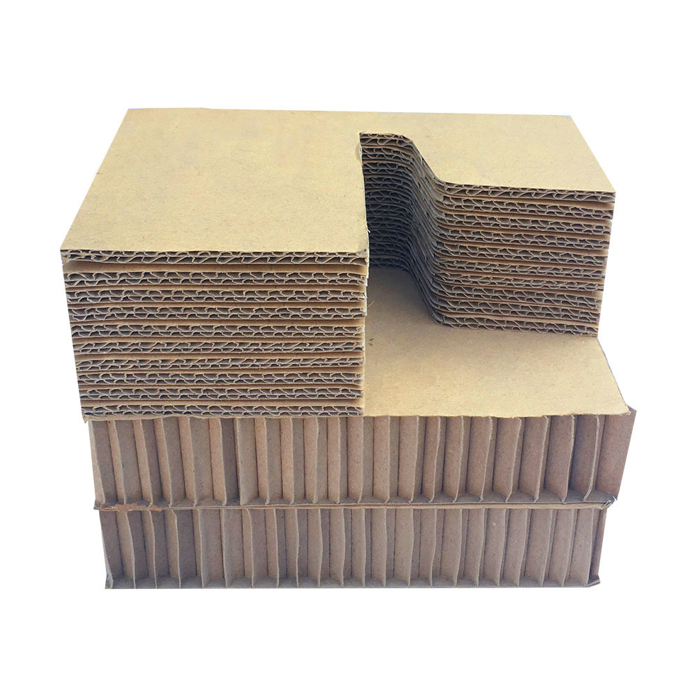 东莞纸卡板厂内衬蜂窝纸板内包装缓冲减震材料充气袋泡沫代替品