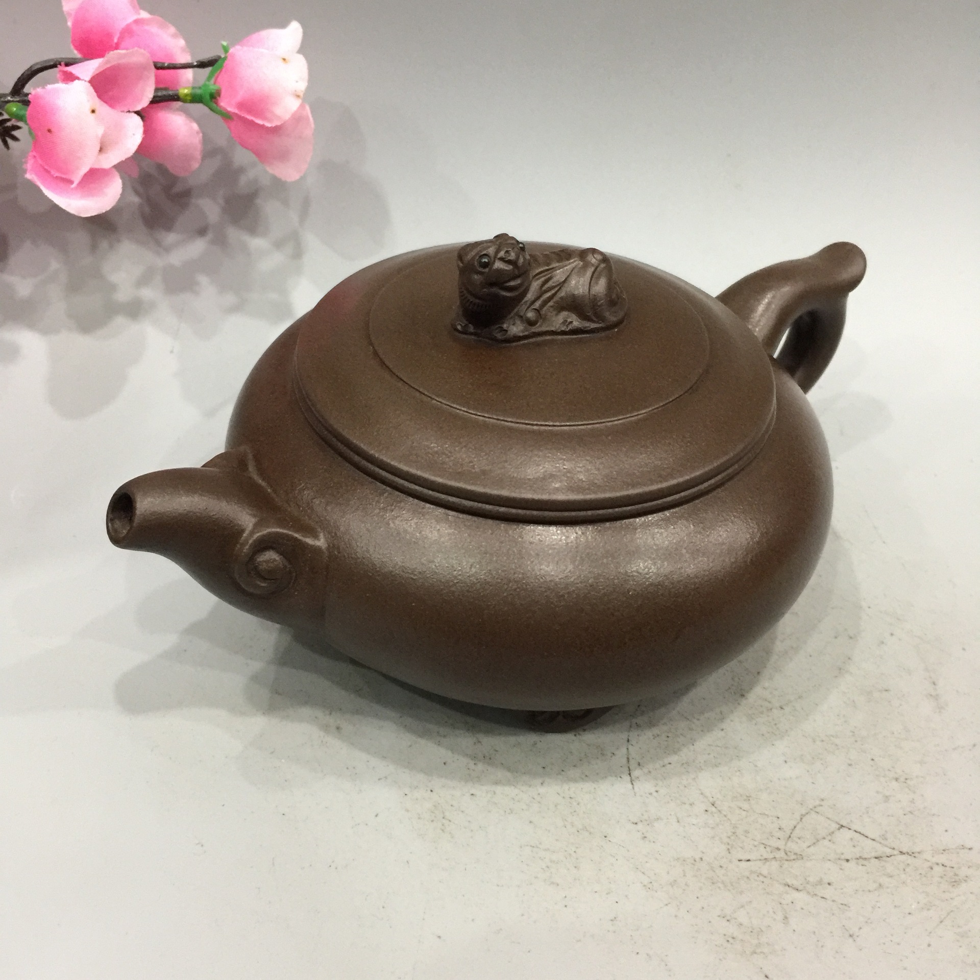 宜兴紫砂壶 珍品紫砂壶名人名作卧虎藏龙壶 茶壶功夫茶具