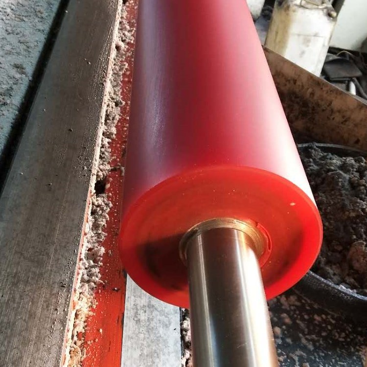 厂家直供编织机胶辊滚筒供应热转印胶辊生产无纺布机器滚筒