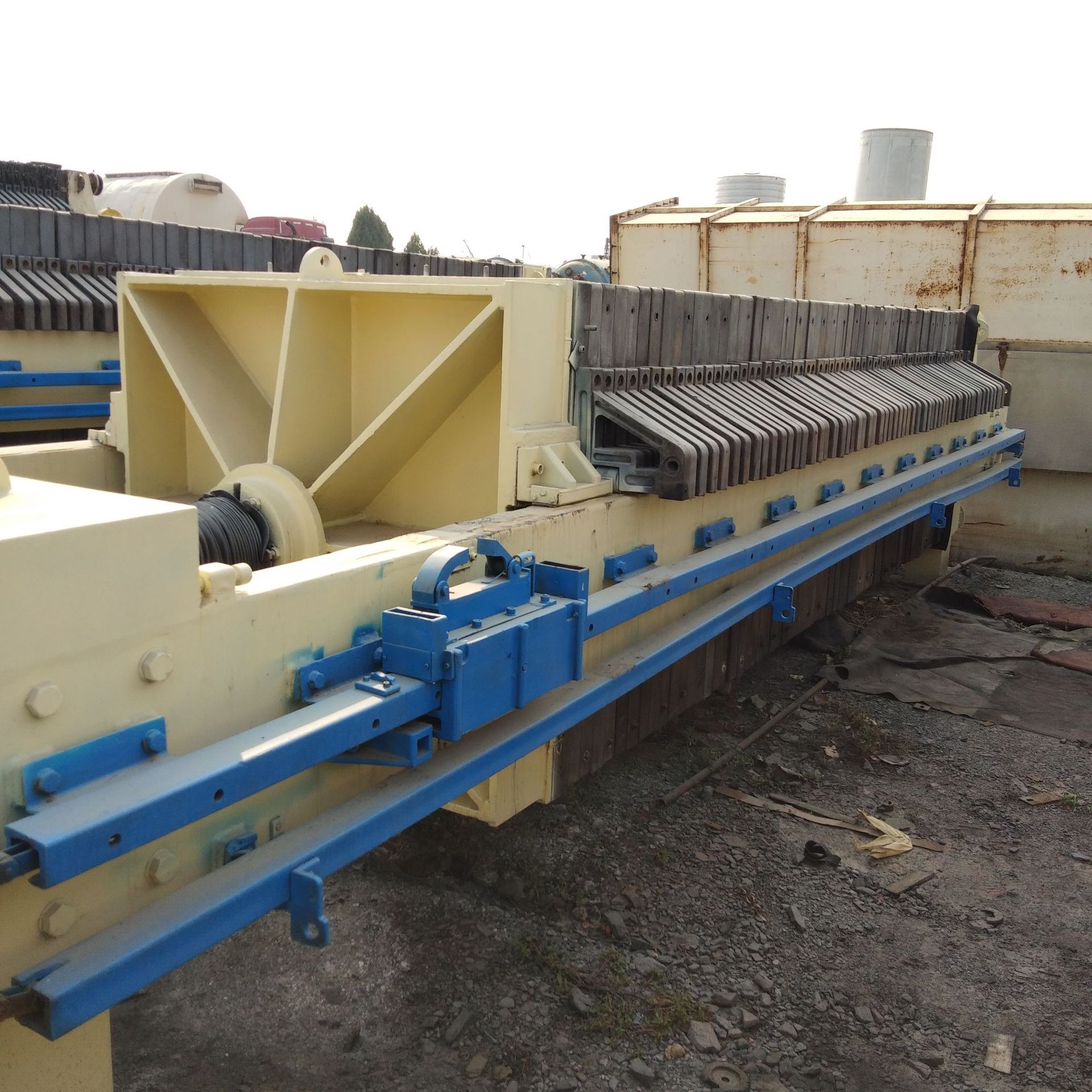 销售二手压滤机二手厢式压滤机二手污泥压滤机400平方压滤机