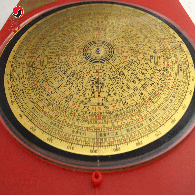 三乘堂全自动综合罗盘仪6.8英寸方盘20cm21层 低摇晃 防水防震