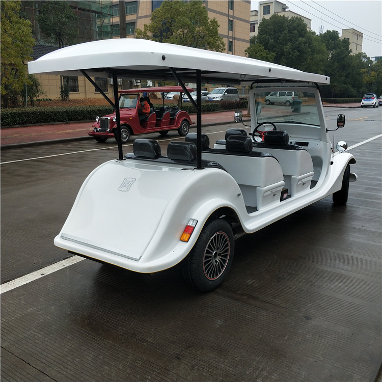 自动挡油电两用微型低速景区游览代步家用四轮6座燃油观光车报价