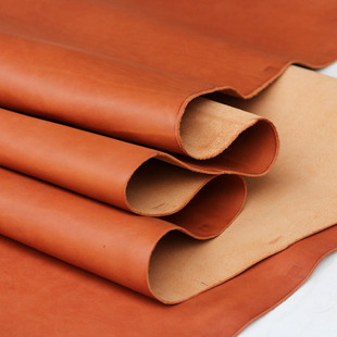 875全粒面油珠皮 2.2mm厚头层牛皮 固特意手工鞋用料 真皮皮料革