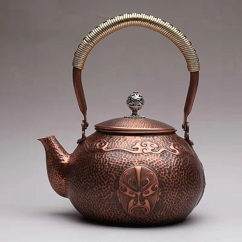 厂家直销纯手工铜茶壶铜水壶养生泡茶铜壶加厚铜烧水壶 可定制
