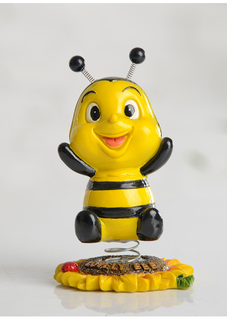 卡通小蜜蜂装饰摆件创意家居饰品树脂工艺品生日礼物厂家直销批发