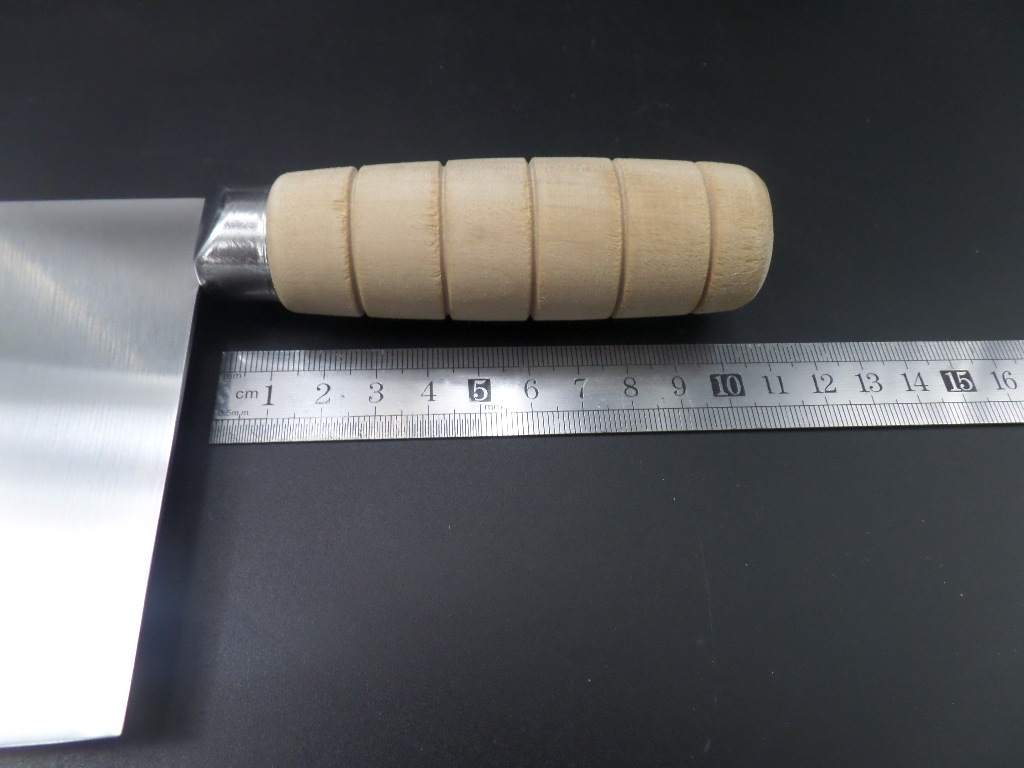 厂家供应阳江菜刀 4cr13不锈钢厨房刀具 桑刀1号切片刀酒店家用刀