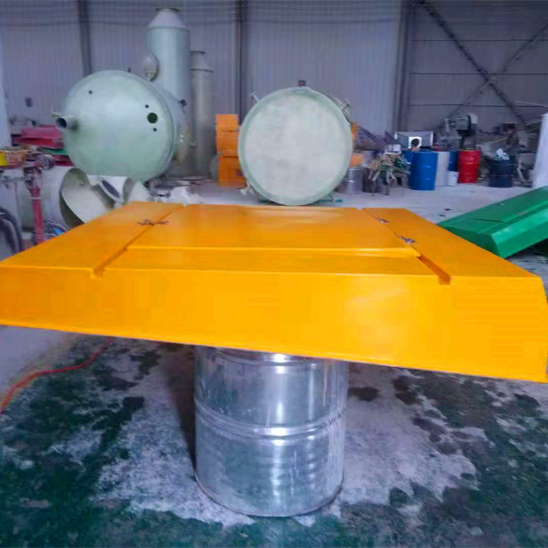 玻璃钢吸风罩厂家防腐玻璃钢集气罩耐酸碱排风玻璃钢管道