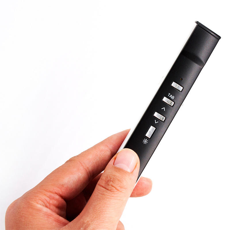 深圳原厂设计全新红光绿光可选ppt教鞭激光笔可充电可定制