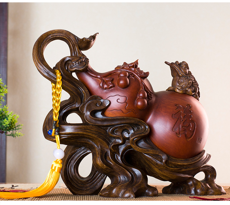 家里摆件葫芦可以吗『家里放葫芦摆件什么寓意』