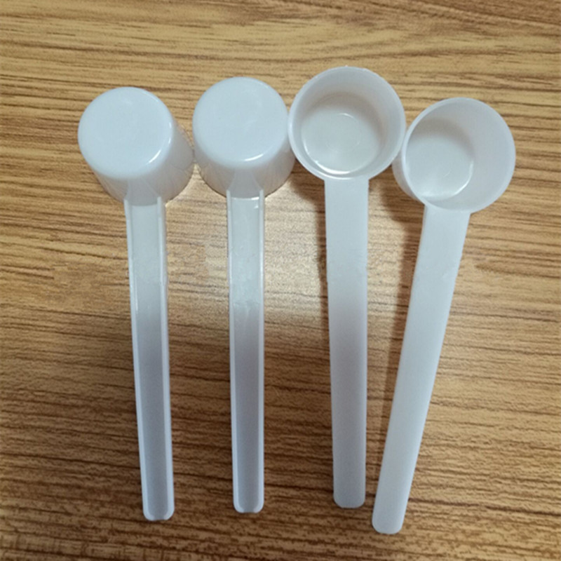 5g奶粉药粉勺粉末液体塑料勺鱼药勺子面膜勺长柄定量调料勺分装工