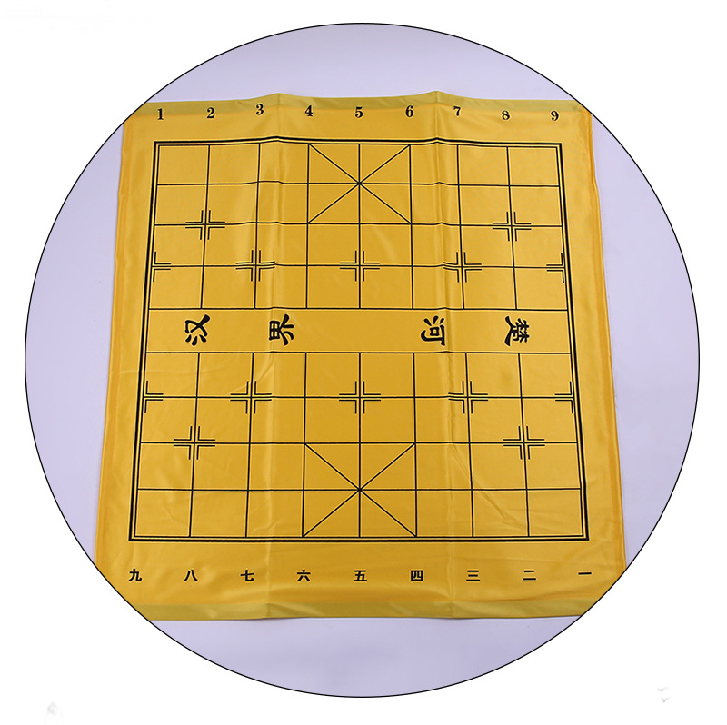 热销可卷式磁性教学系国际象棋布围棋十三路中国象棋挂布厂家直销