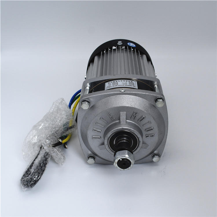 永磁直流无刷电机bm1412zxf1000w48v60v中重型电动三轮车电机