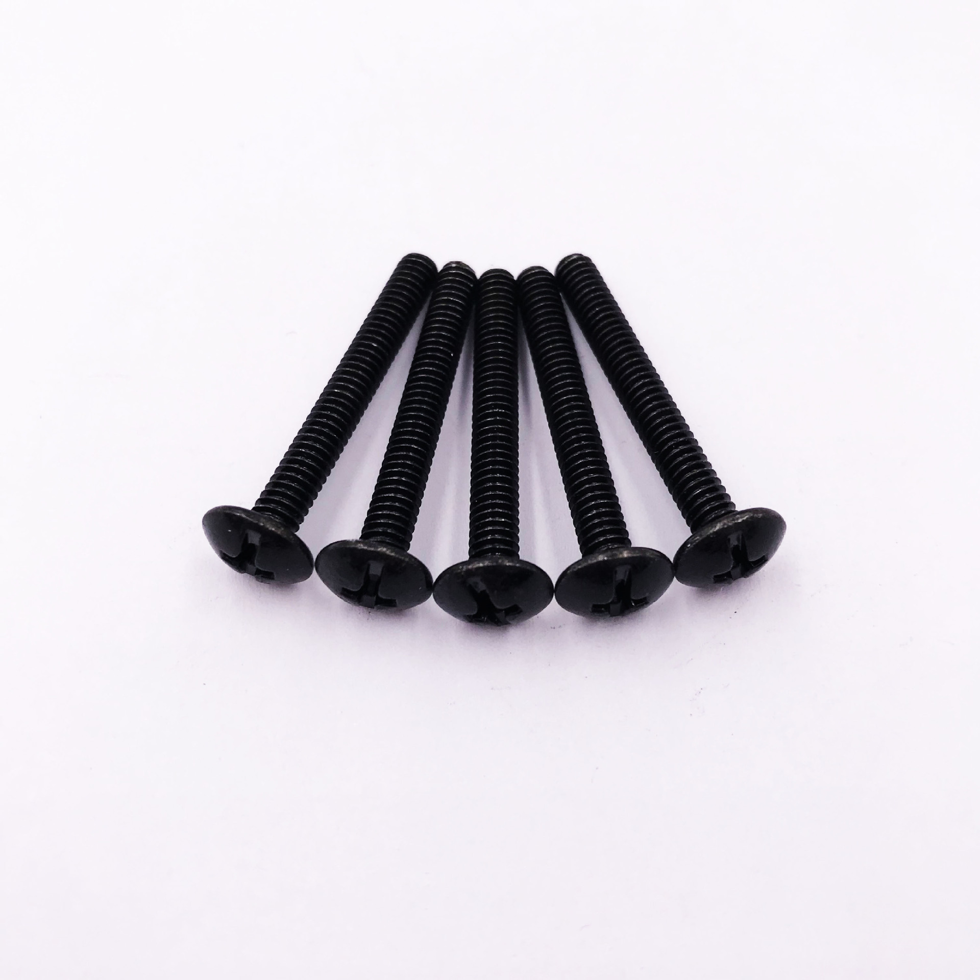 螺丝圆头pm大扁圆头十字机丝牙镀锌螺丝机械牙盘头螺丝非标定制