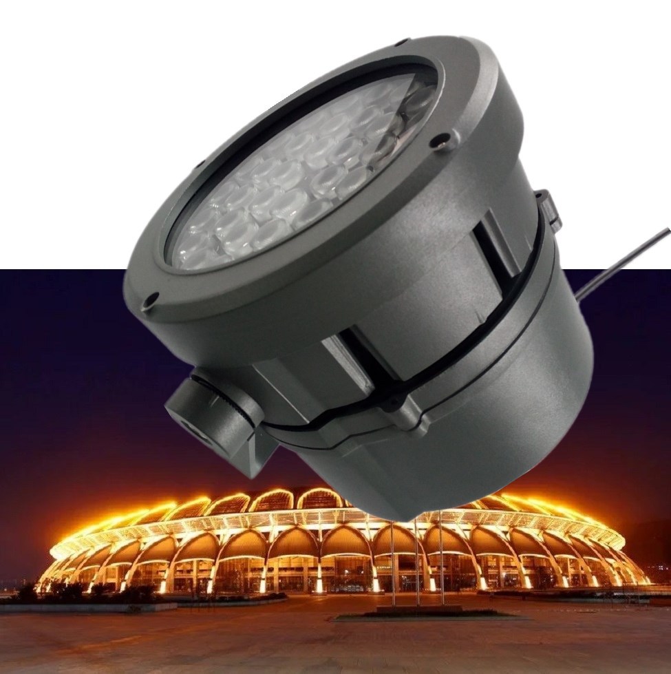 led聚光灯远程射光灯大功率投光灯厂家12至144w工程投光灯