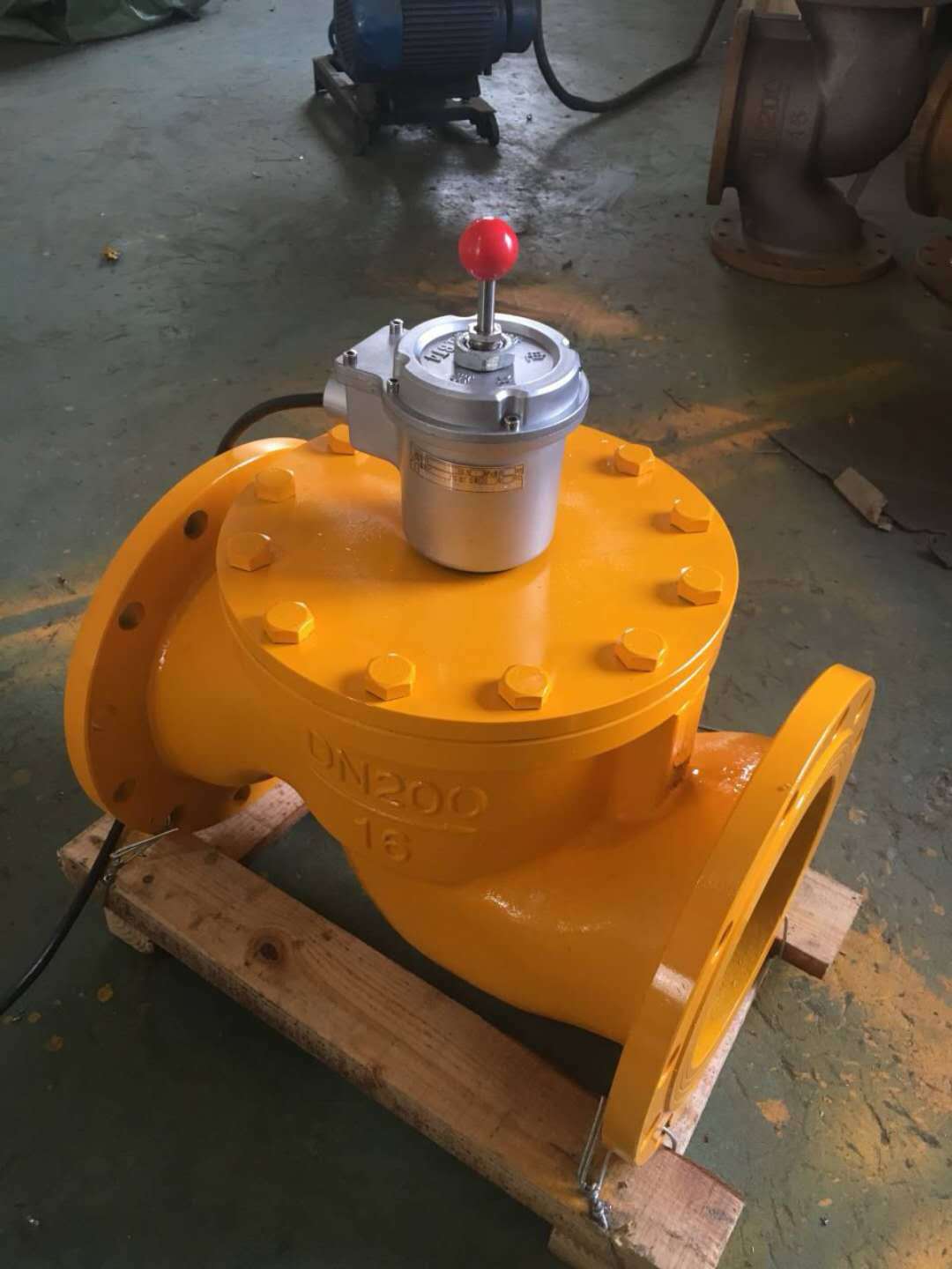 zcrb燃气电磁式紧急切断阀控制阀 煤气天然气防爆紧急切断阀