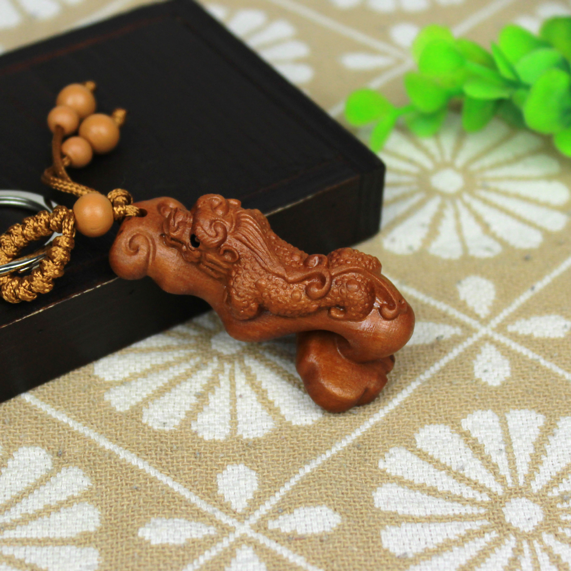 桃木钥匙扣辟邪