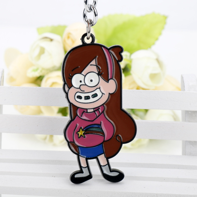 神秘小镇大冒险 怪诞小镇 gravity falls 合金钥匙扣挂件小礼品