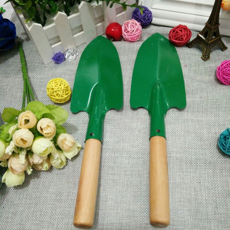 园林五金工具 大花铲 木花铲 种植花种菜植物小铲子 一元沙铲批发