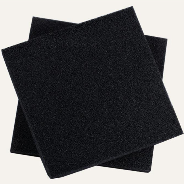 过滤棉鱼缸过滤材料黑色过滤棉水族箱高密度耐洗水族生物生化棉