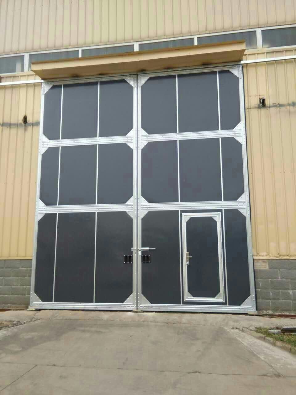 工厂车间防火大门 安全隔音车间大门复合钢板大门 厂家专业定 做