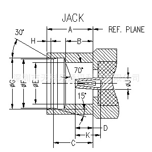 mmcx射频连接器定制 mmcx直公头接rg178线深圳射频连接器厂家批发