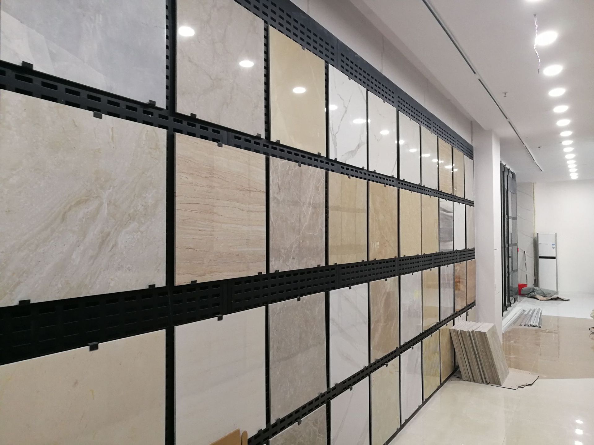 订做生产陶瓷展架冲孔瓷砖展架地板砖样品展示架建材展架