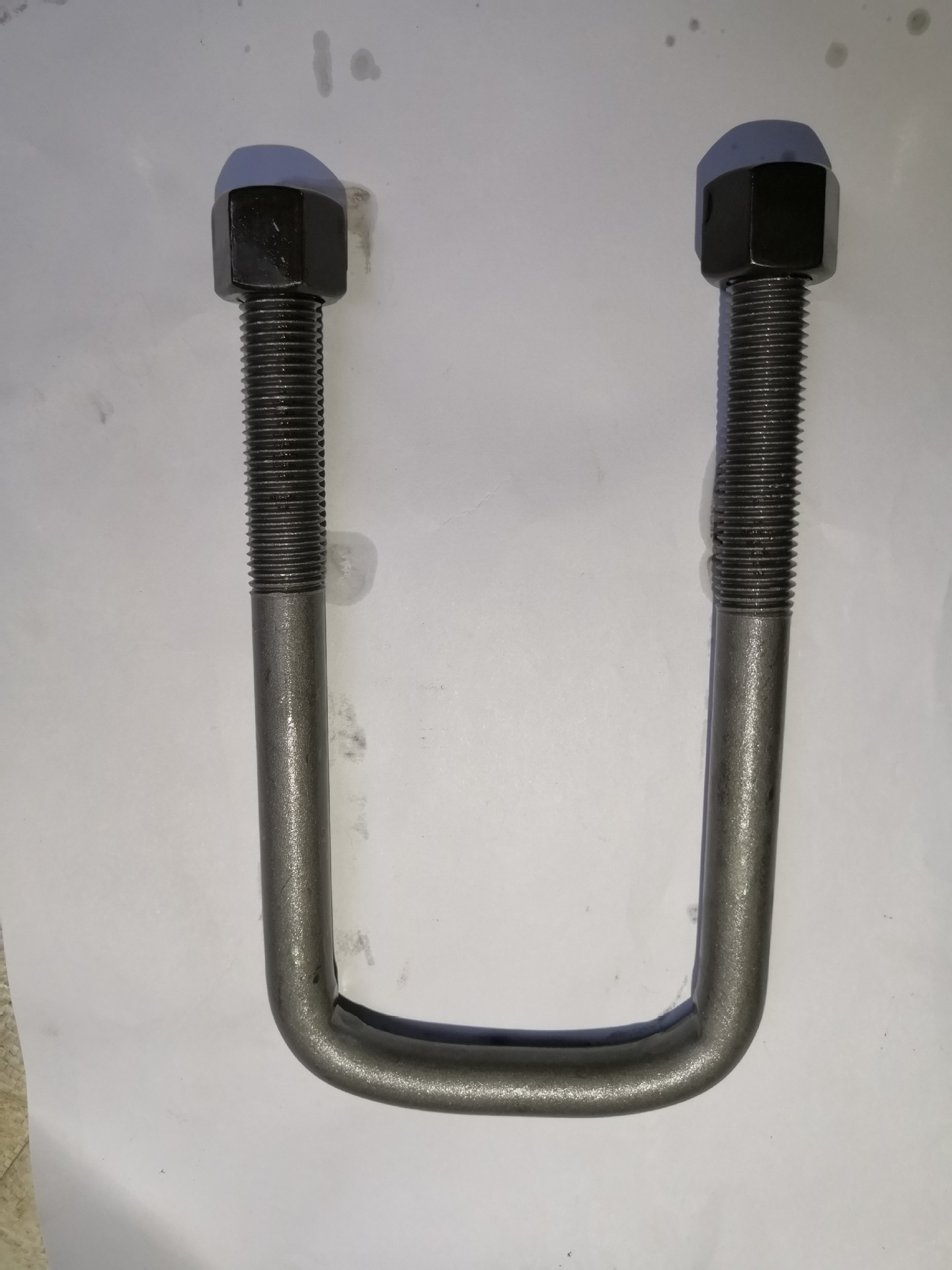 菲朗弓卡子汽车u型吊耳螺栓钢板卡子通用吊耳卡可定做12.9级8.8级