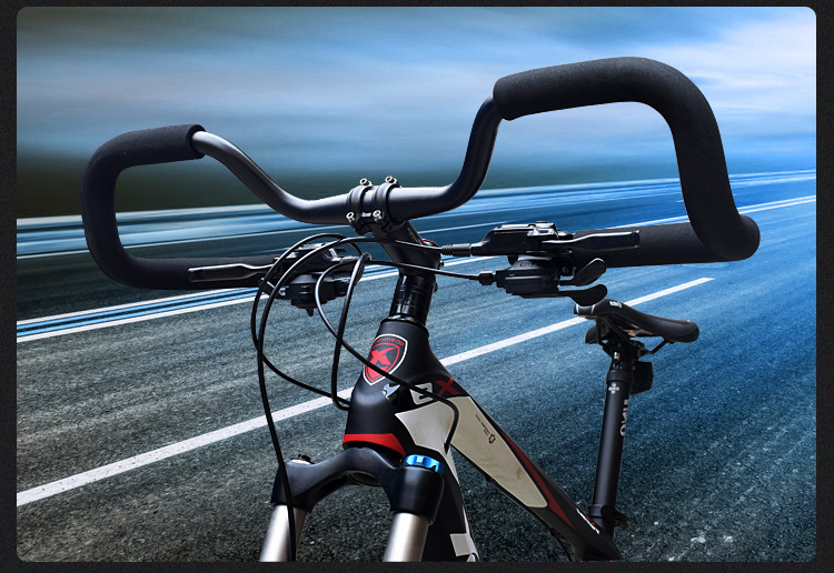 2019新款旅行自行车车把山地车蝴蝶把休息把长途骑行改装升级配件