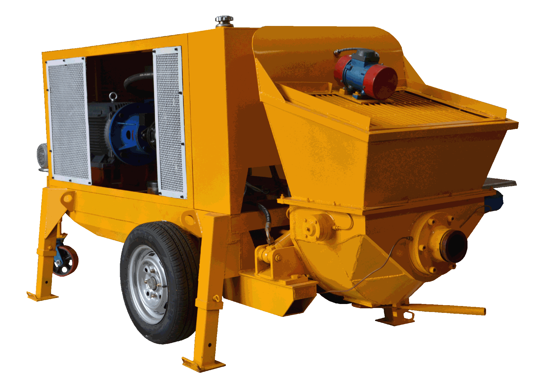 zws8-8e 液压活塞原理 边坡隧道混凝土喷射泵送 混凝土湿喷机