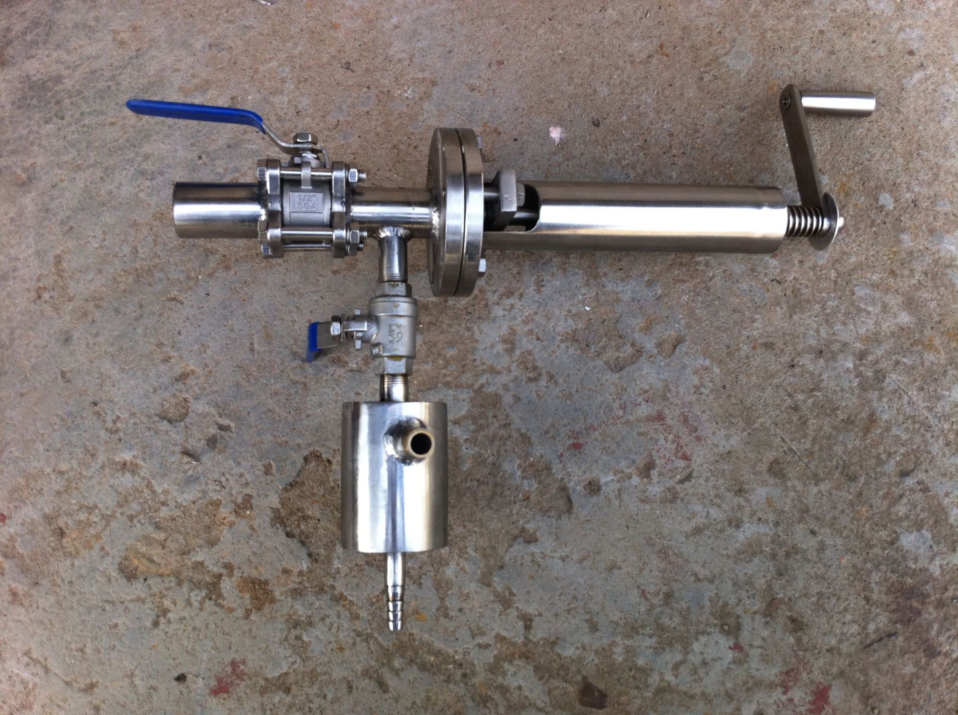 供应在线式取样器适用于无毒无腐蚀性液体和气体的采样