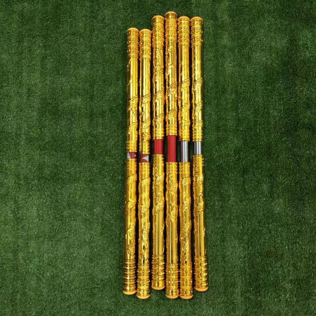 伸缩金棒不锈钢孙悟空如意金箍棒道具成人儿童金箍棒庙会地推玩具