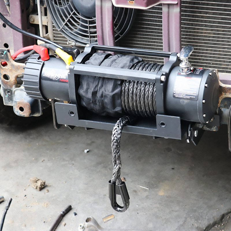 国产北京bj40l 蜘蛛绞盘12000磅改装案例