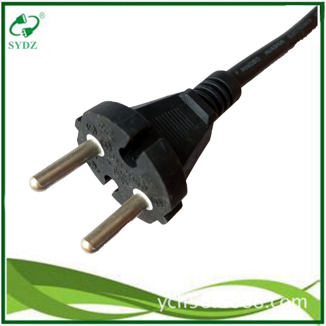 厂家供应韩国认证电源线插头 韩规ks电线电动工具ac16a插头