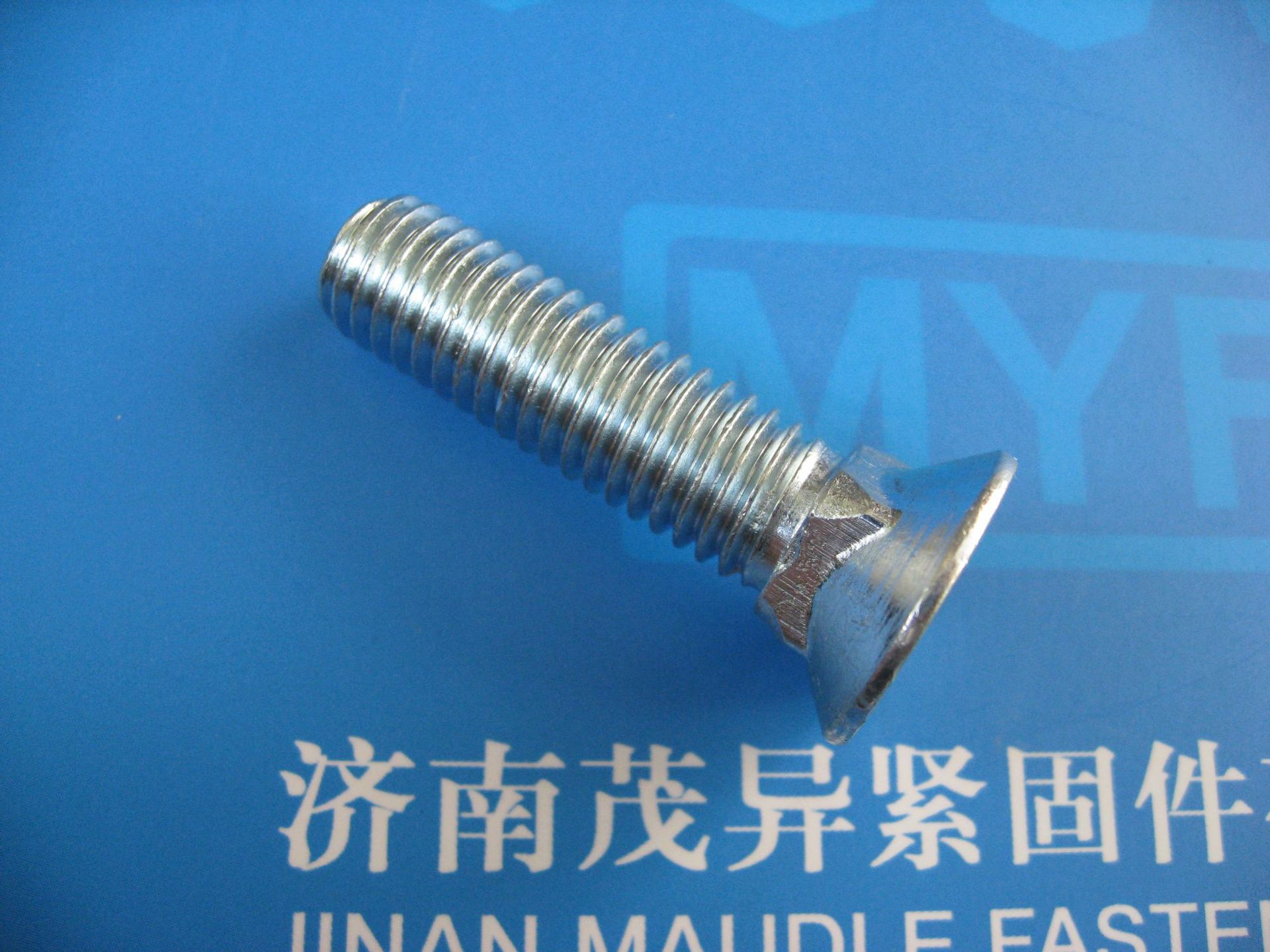 不锈钢120度沉头方颈螺栓din605-2010