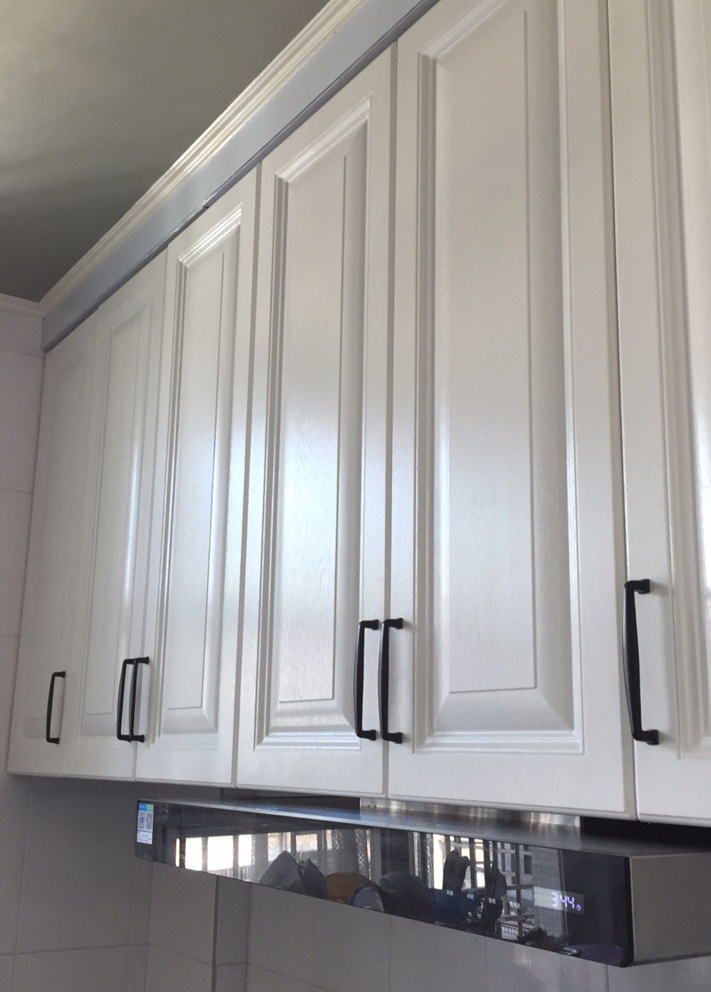 厂家直销橱柜门板定做 pvc膜吸塑模压门板 衣柜鞋柜门/百叶门阳台-阿