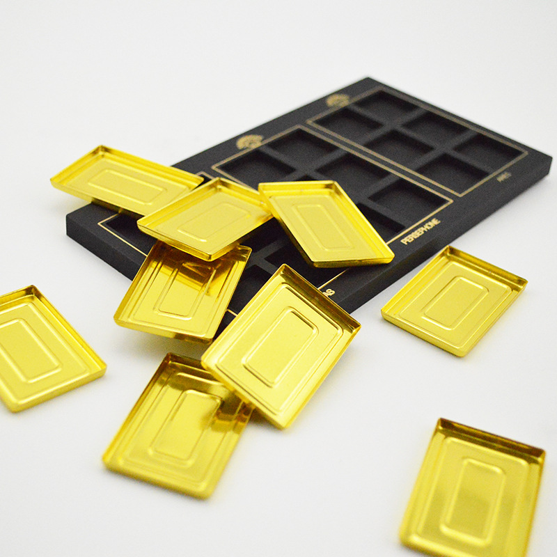 免费寄样款式多样五角星型电镀马口铁盘 直径37mm 品质可靠交期快