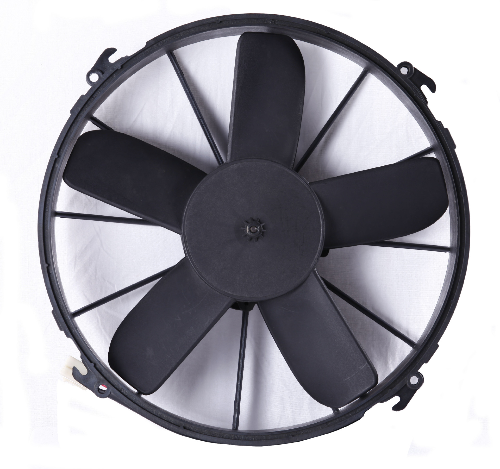 生产汽车空调冷凝风机直流散热轴流风扇电子扇厂家替换spal厚12寸