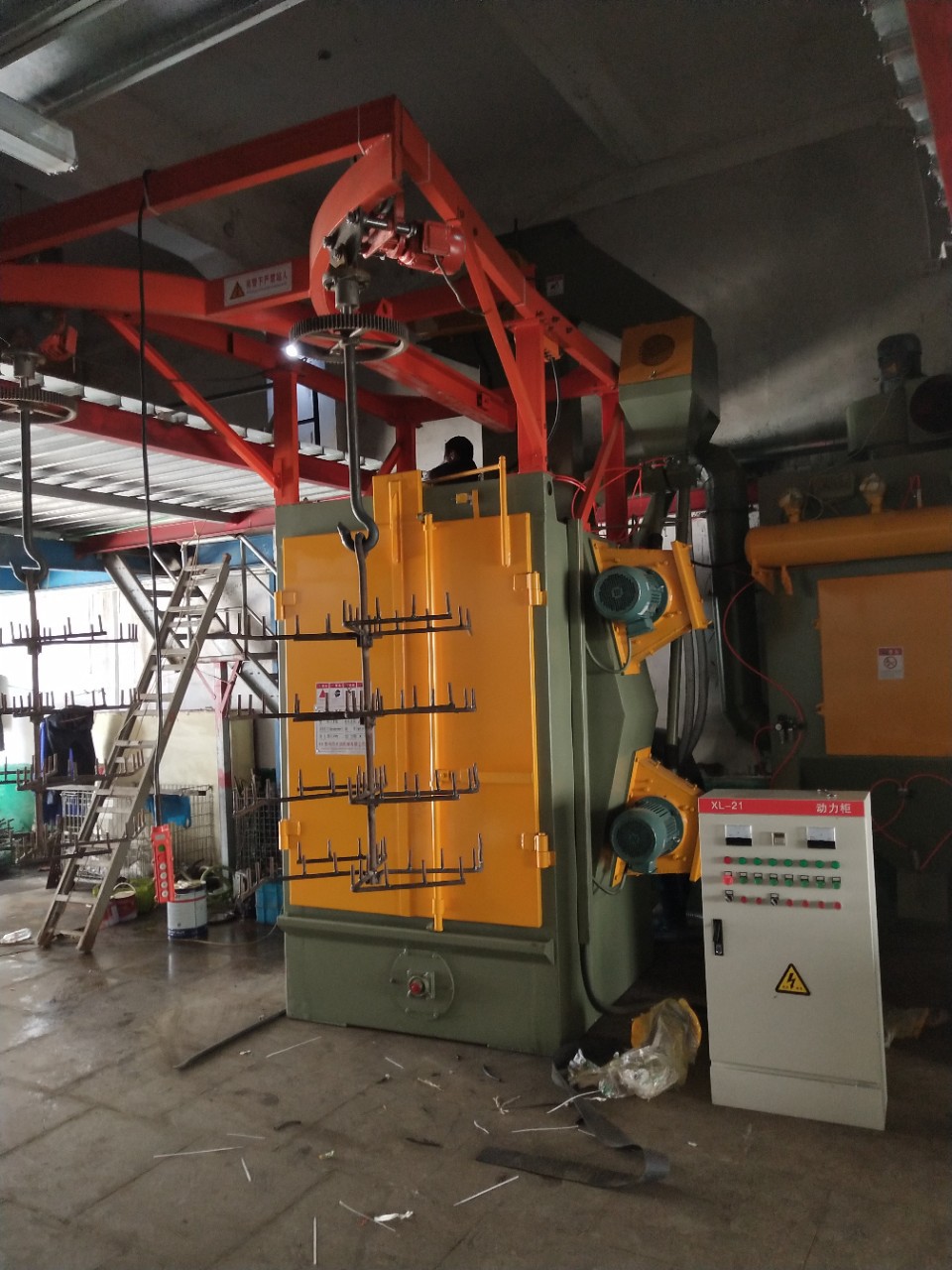 供应吊钩式抛丸机高配置温州瑞安平阳苍南福鼎