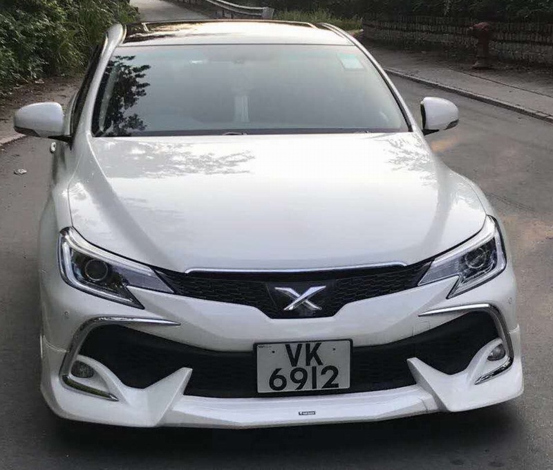 适用2010-2014款丰田锐志mark x大包围前杠 2018锐志日版前杠前唇