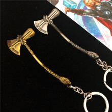复仇者联盟3无限战争超级英雄雷神之锤斧头战斧合金挂件钥匙扣
