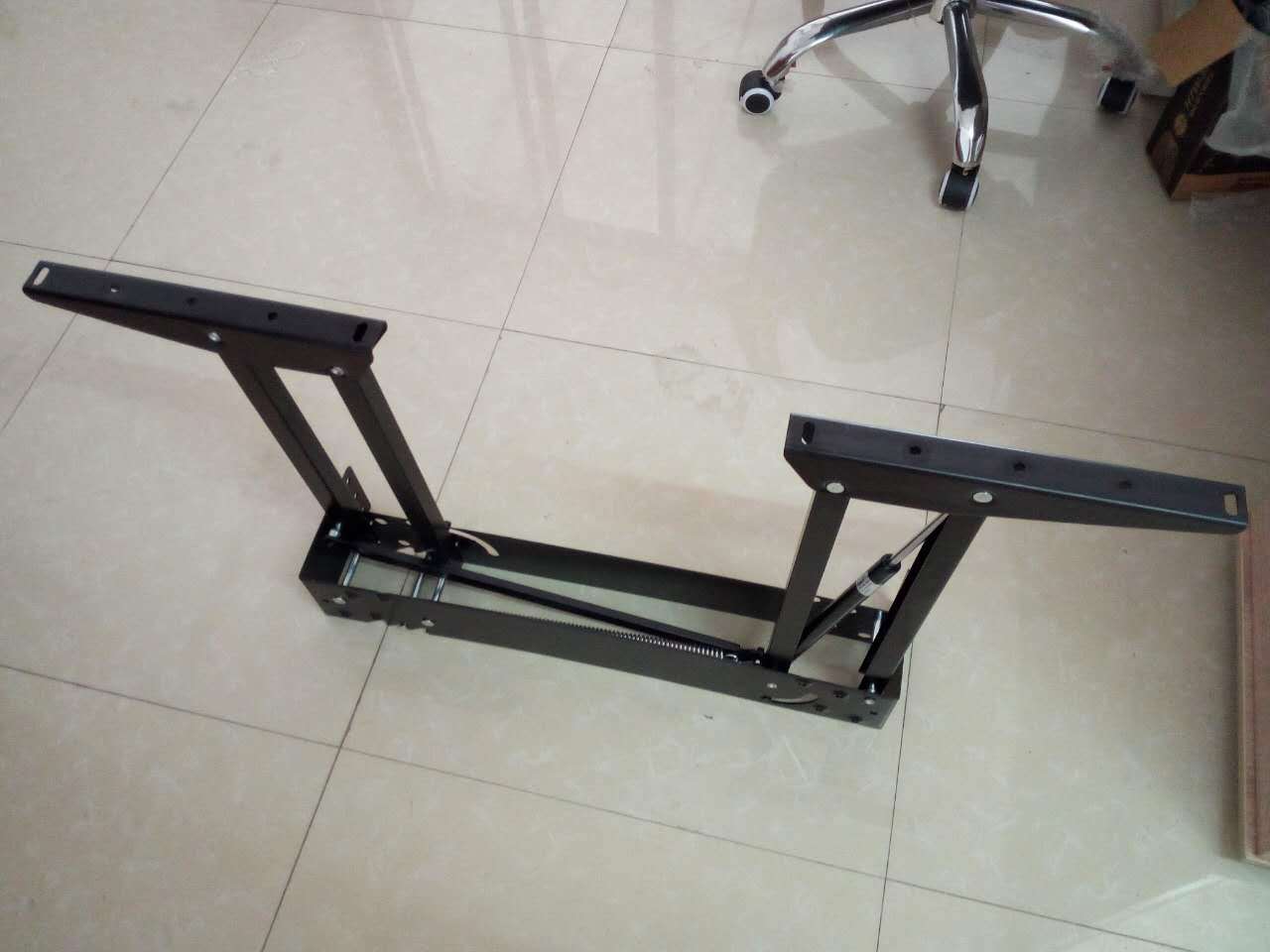 b06双联动茶几升降架多功能茶几餐桌两用五金配件桌面升降器缓冲