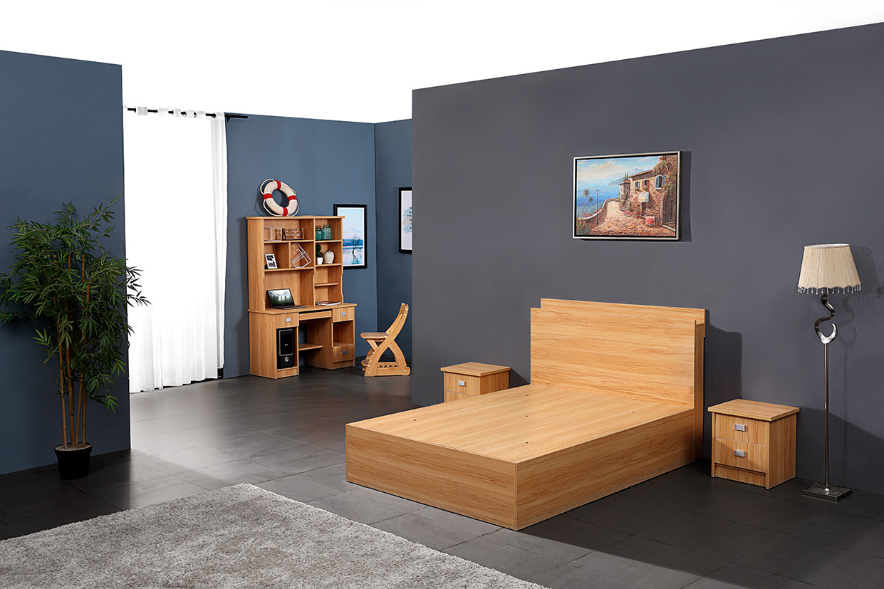 板式床套房公寓套房订做宿舍板式家具板式床衣柜书台梳妆台床头柜