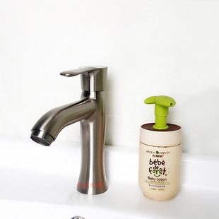 新款上市 单冷脸盆龙头兰花水龙头 拉丝家居水龙头 批发